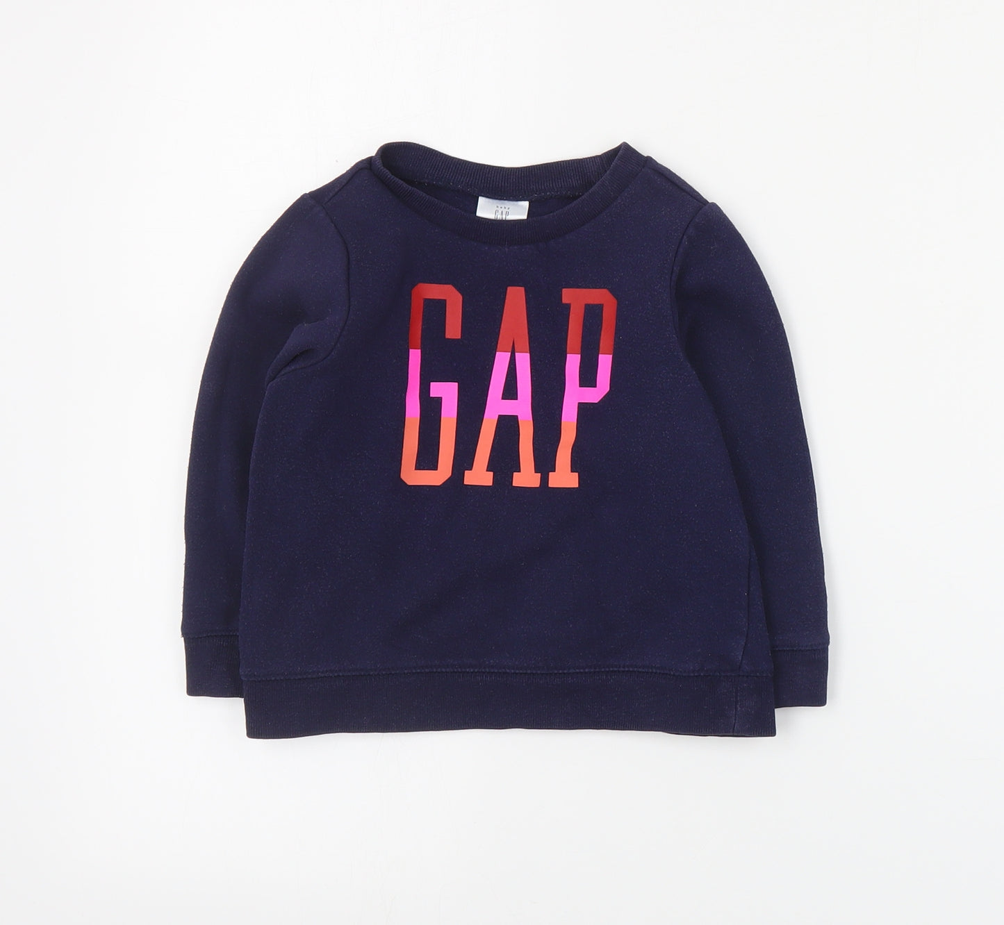 Gap Girls Blue  Cotton Pullover Sweatshirt Size 3 Years  Pullover