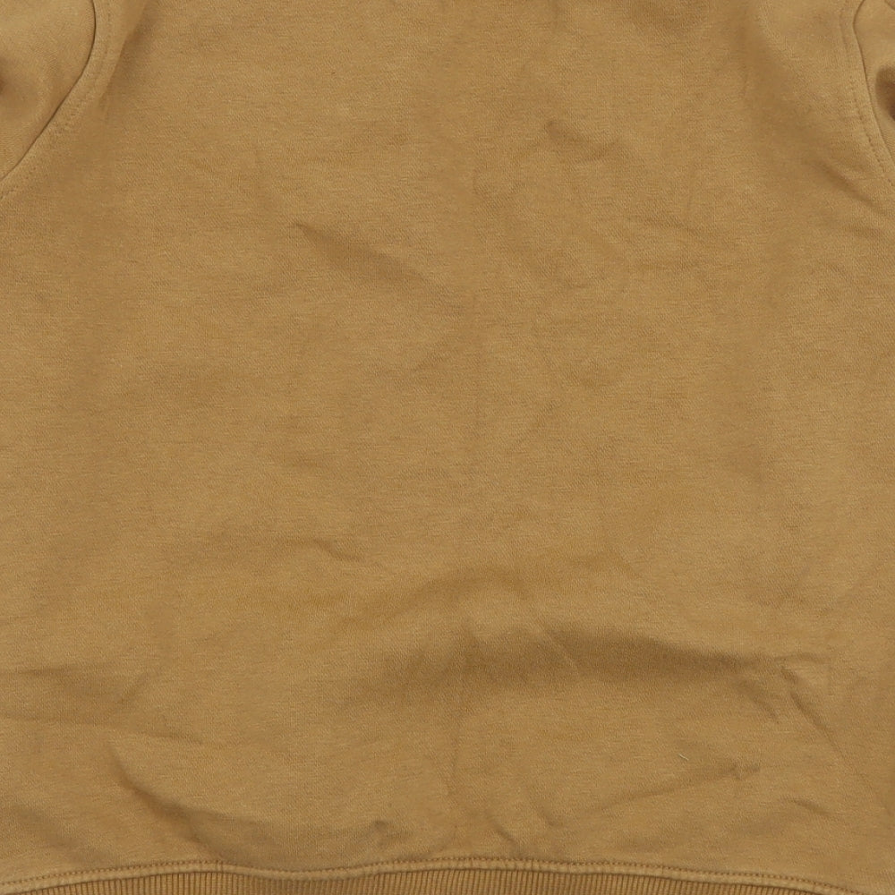 George Boys Brown  Cotton Pullover Sweatshirt Size 9-10 Years  Pullover