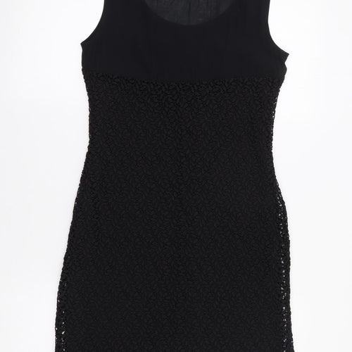Vila Clothes Womens Black  Polyester A-Line  Size XS  Round Neck Pullover