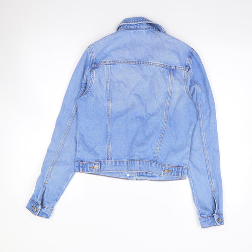 New Look Girls Blue   Jacket  Size 12-13 Years  Button