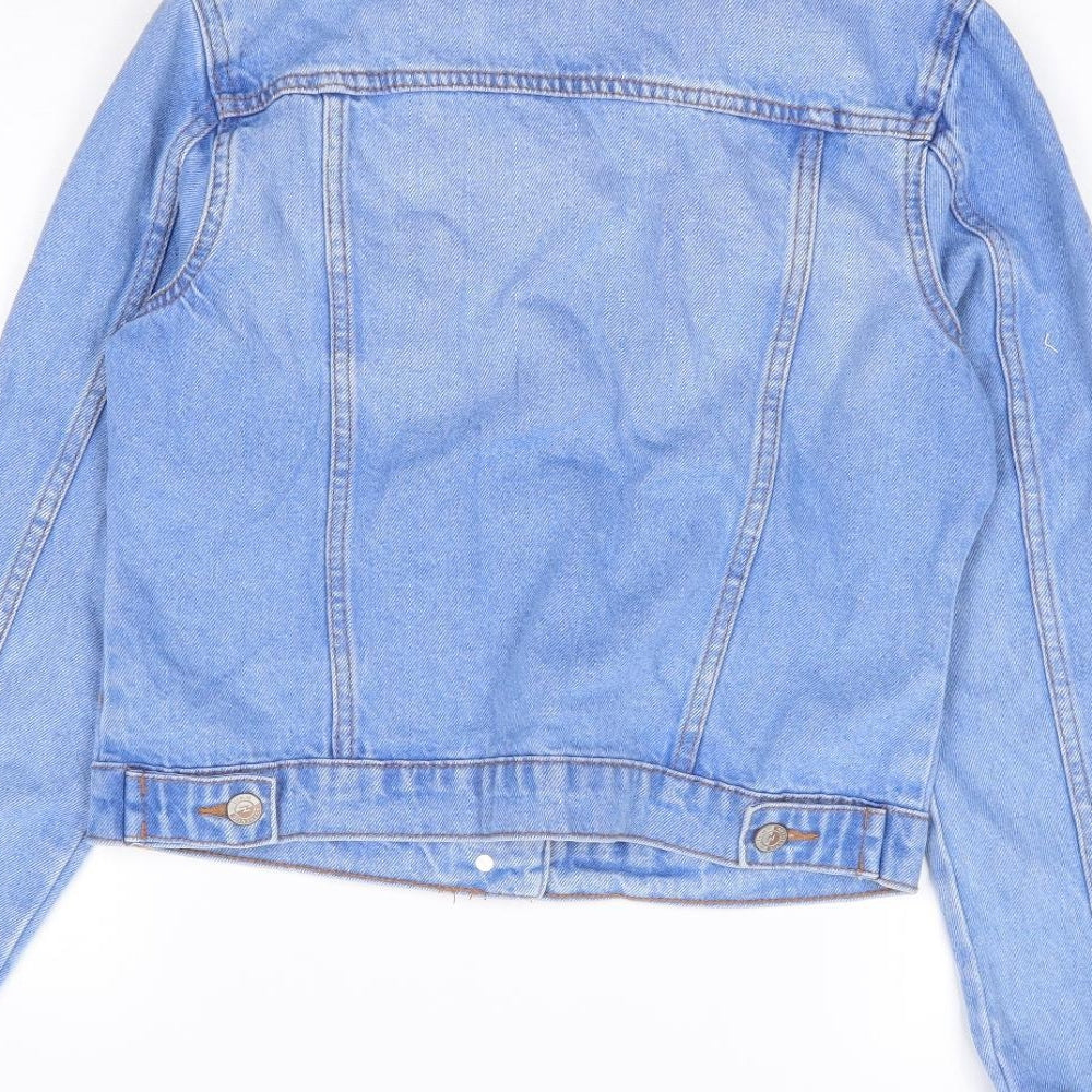 New Look Girls Blue   Jacket  Size 12-13 Years  Button
