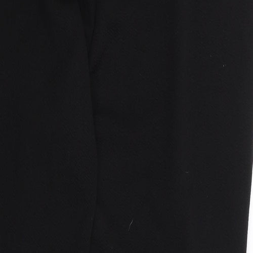 SheIn Womens Black  Polyester Trousers  Size 16 L27 in Regular