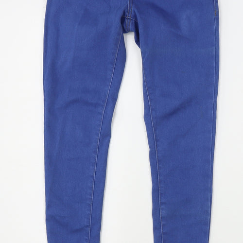 Denim & Co. Womens Blue  Cotton Jegging Jeans Size 8 L29 in Regular