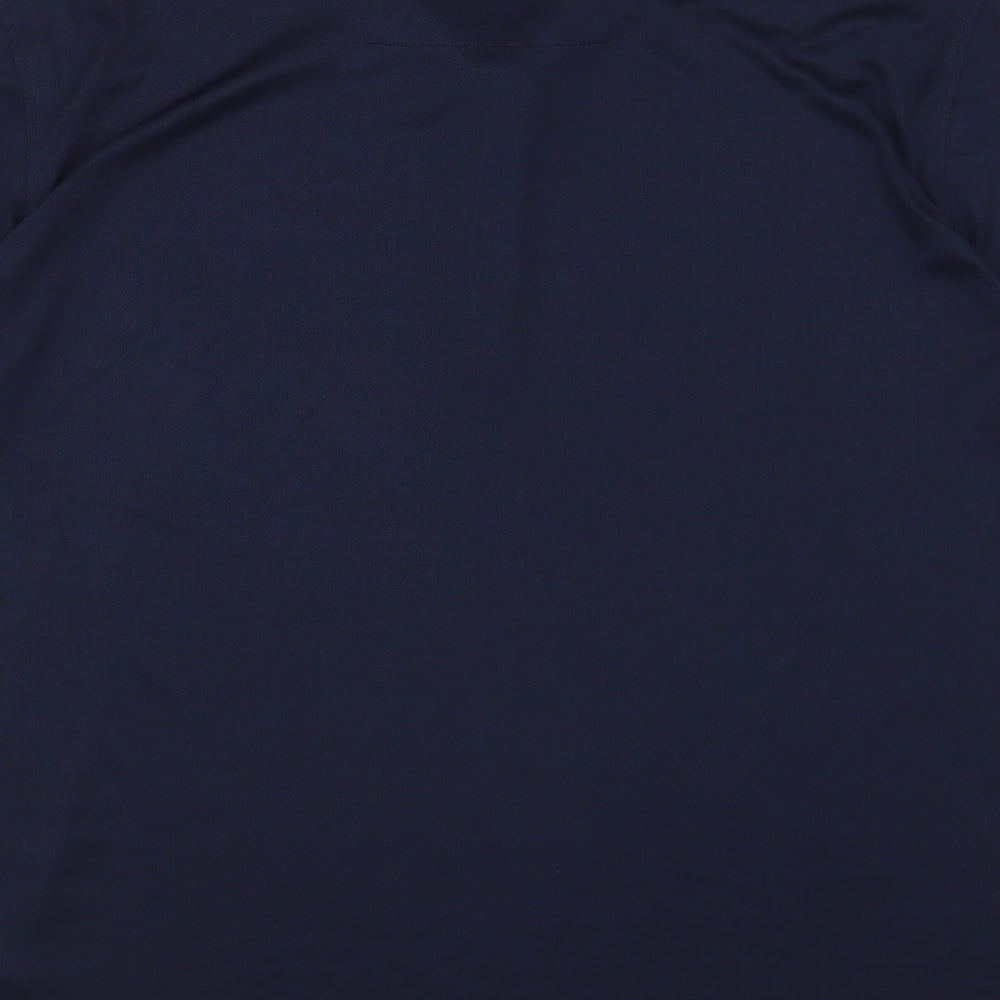 Regatta Mens Blue  Polyester  Polo Size 2XL Collared