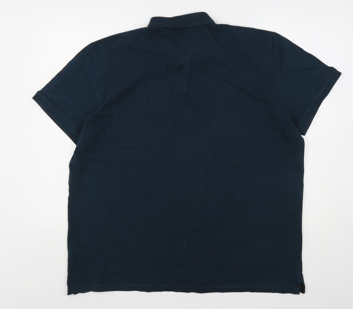 NEXT Mens Green  Cotton  Polo Size 2XL Collared