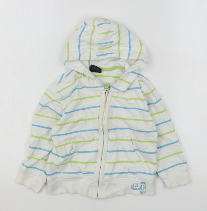 NEXT Boys Multicoloured Striped  Jacket  Size 18-24 Months