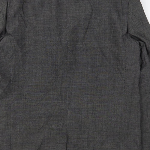 Ciro Citterio Mens Grey  Wool Jacket Suit Jacket Size 44