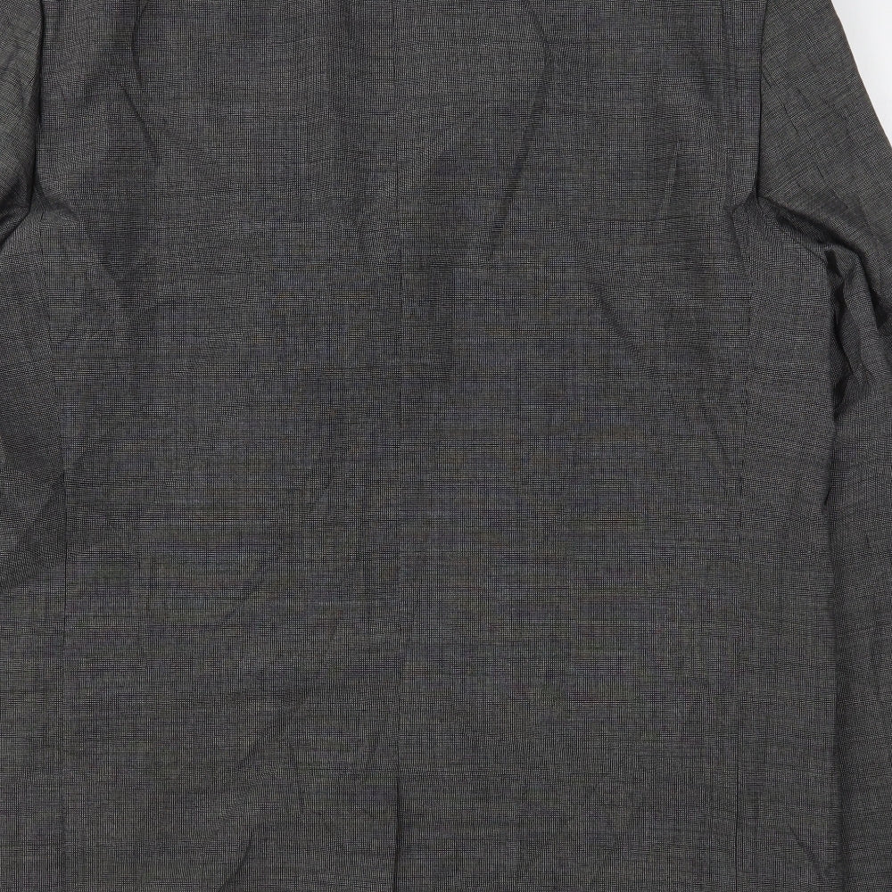 Ciro Citterio Mens Grey  Wool Jacket Suit Jacket Size 44