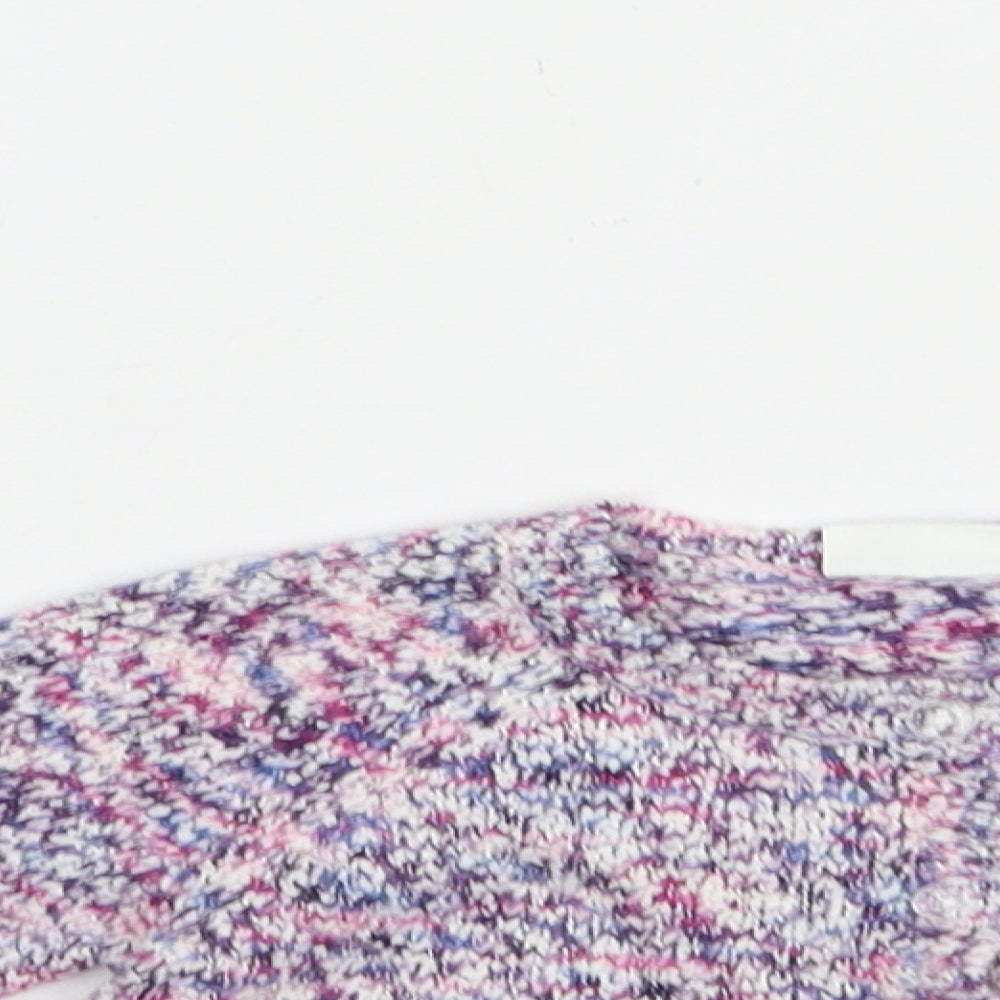 F&F Baby Multicoloured  Acrylic Cardigan Jumper Size 12-18 Months  Button