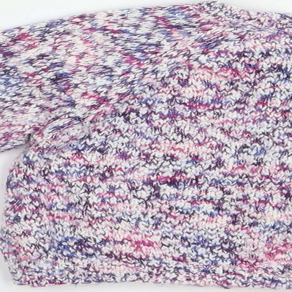 F&F Baby Multicoloured  Acrylic Cardigan Jumper Size 12-18 Months  Button