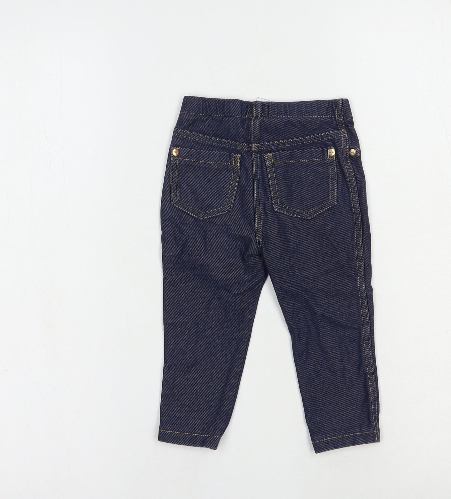 NEXT Baby Blue  Cotton Jogger Jeans Size 12-18 Months
