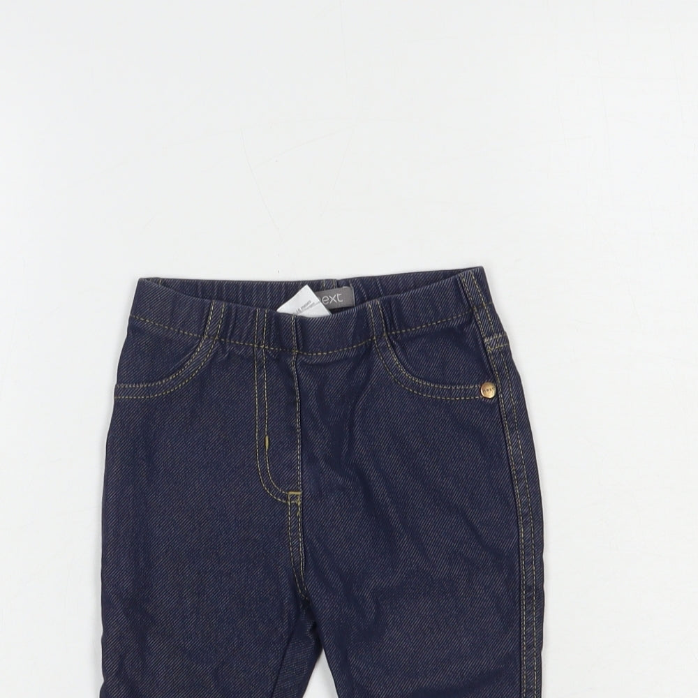 NEXT Baby Blue  Cotton Jogger Jeans Size 12-18 Months