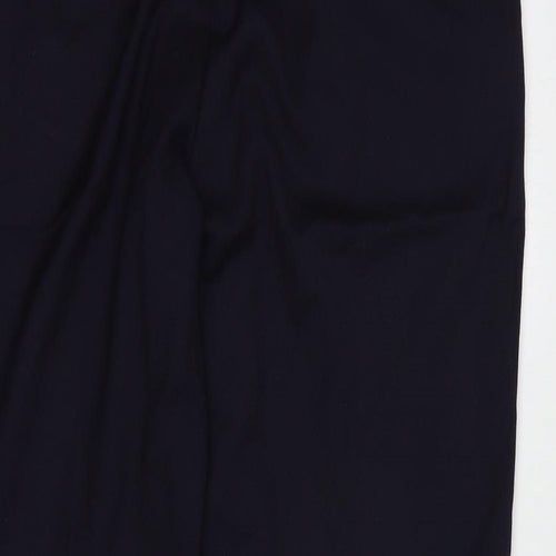NEXT Womens Blue  Polyester Dress Pants Trousers Size 16 L27 in Regular Hook & Eye