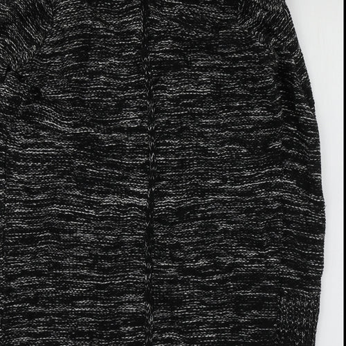 Forever21 Womens Grey V-Neck  Acrylic Cardigan Jumper Size M
