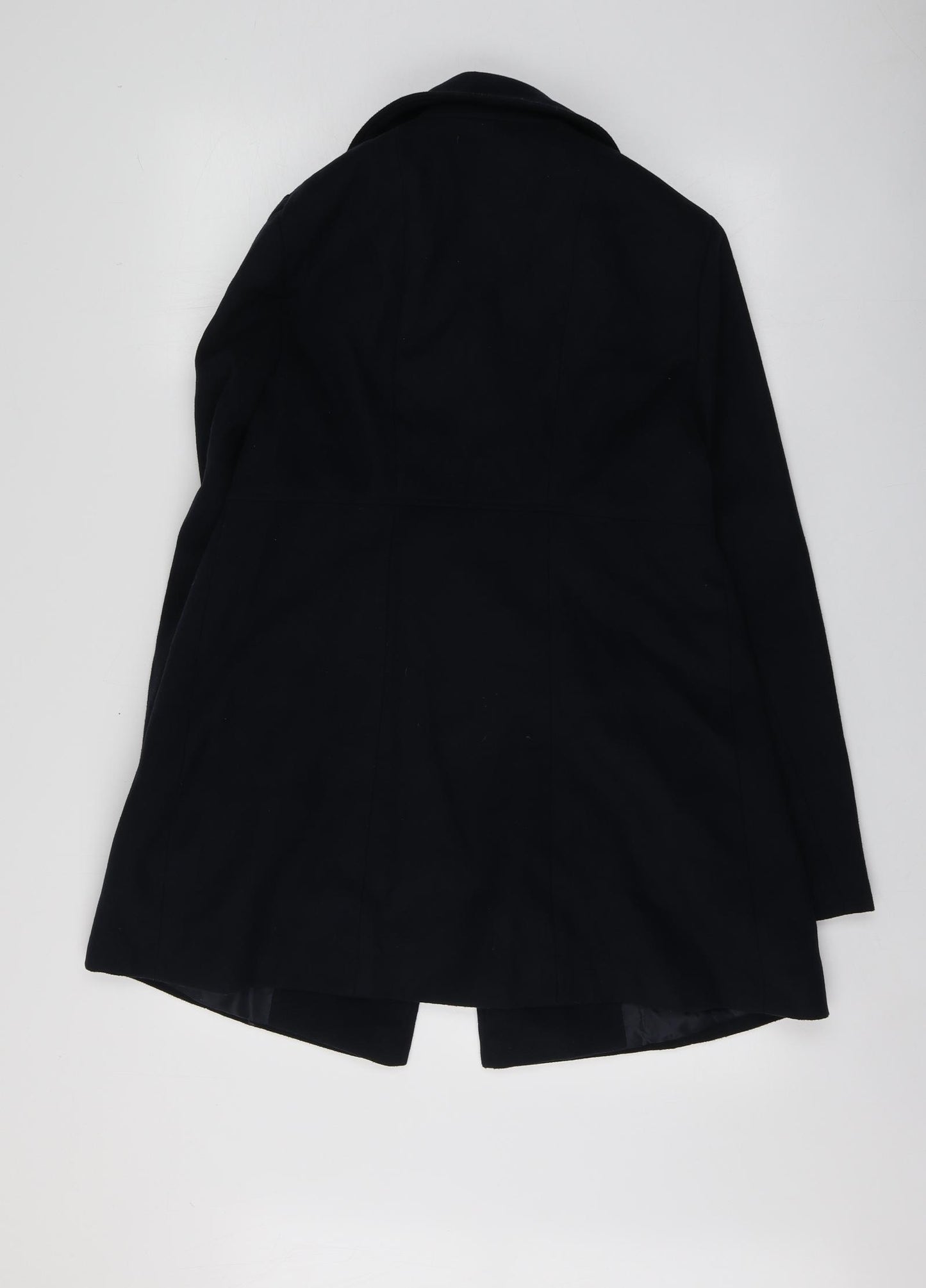 George Womens Blue   Overcoat Coat Size 10