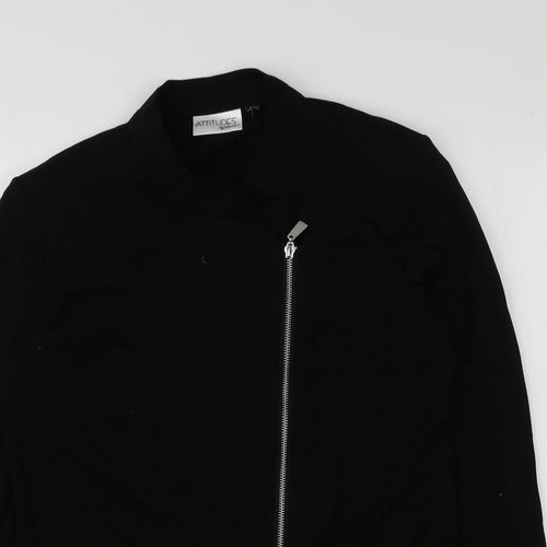 Attitudes Womens Black   Jacket Blazer Size S