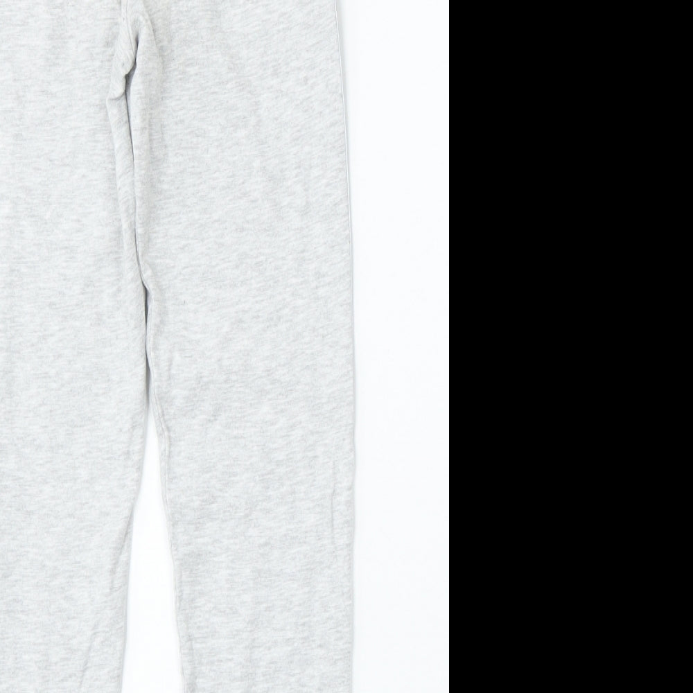 George Girls Grey  Polyester Jogger Trousers Size 10-11 Years  Regular