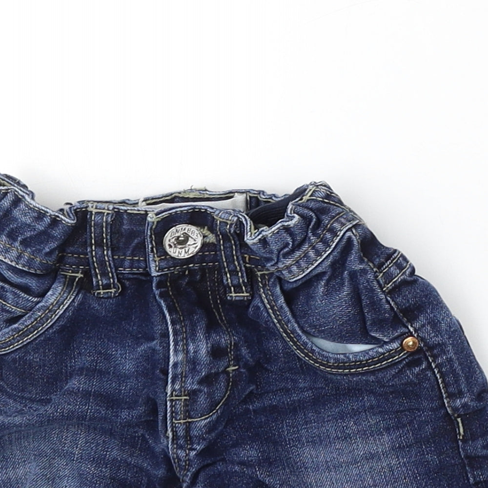 Matalan Boys Blue  Cotton Bermuda Shorts Size 3 Years  Regular