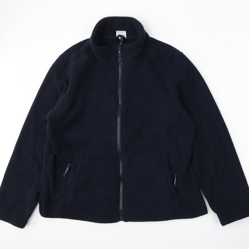Uneek Womens Blue   Jacket  Size 18  Zip