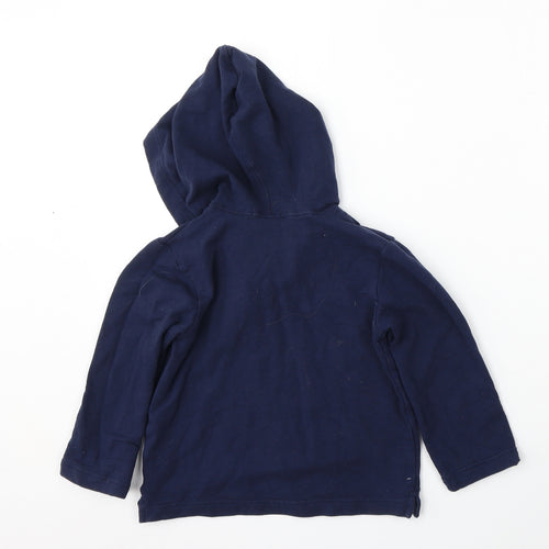 Gap Womens Blue  Cotton Pullover Hoodie Size 4