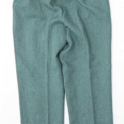 Honor Milburn Womens Green  Polyester Trousers  Size 10 L25 in Regular
