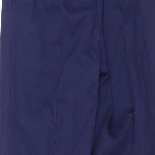 Boyd Cooper Mens Blue  Polyester Trousers  Size 24 in L29 in Regular Button