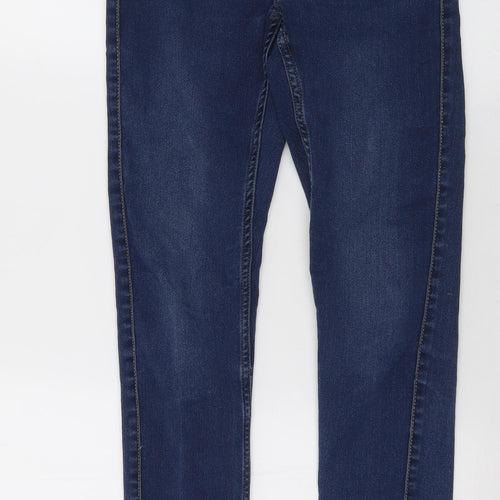Only Womens Blue  Cotton Skinny Jeans Size 26 in L29 in Slim Button