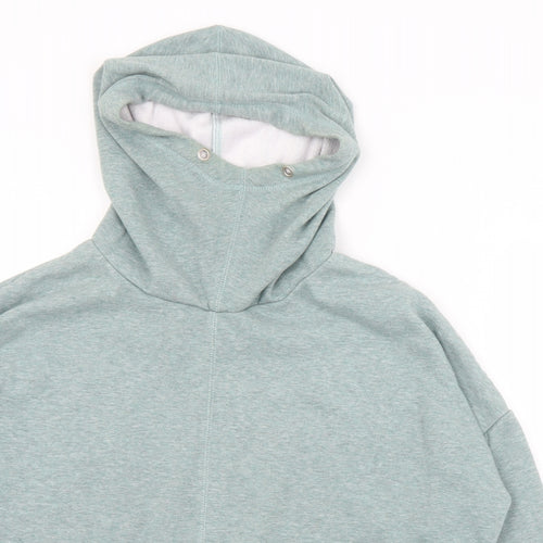 Dunnes Stores Womens Green  Polyester Pullover Hoodie Size M