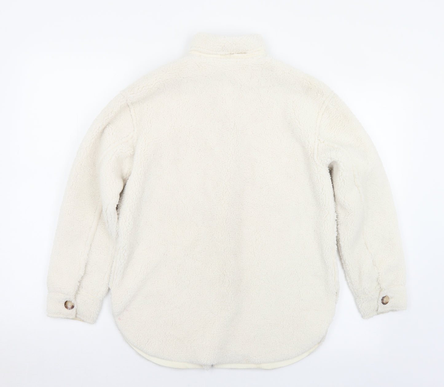 Matalan Girls Ivory   Jacket Coatigan Size 11 Years  Button