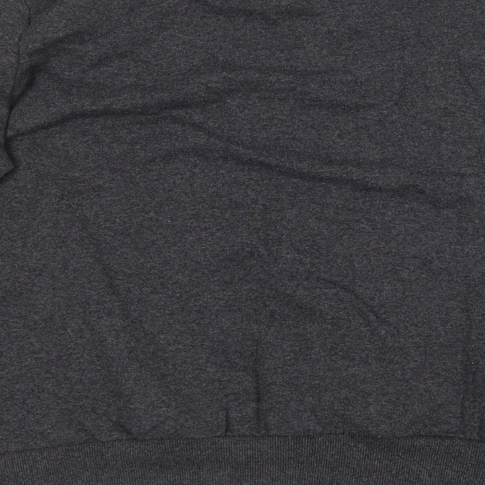 Primark Womens Grey Round Neck  Cotton Pullover Jumper Size 16   - Harry Potter