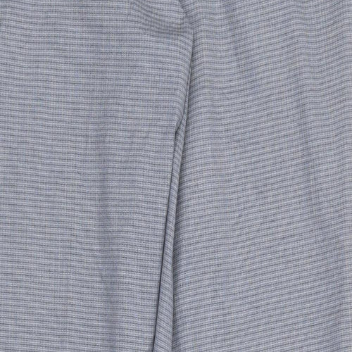 Marks and Spencer Womens Grey  Polyester Dress Pants Trousers Size 34 in L27.5 in Slim