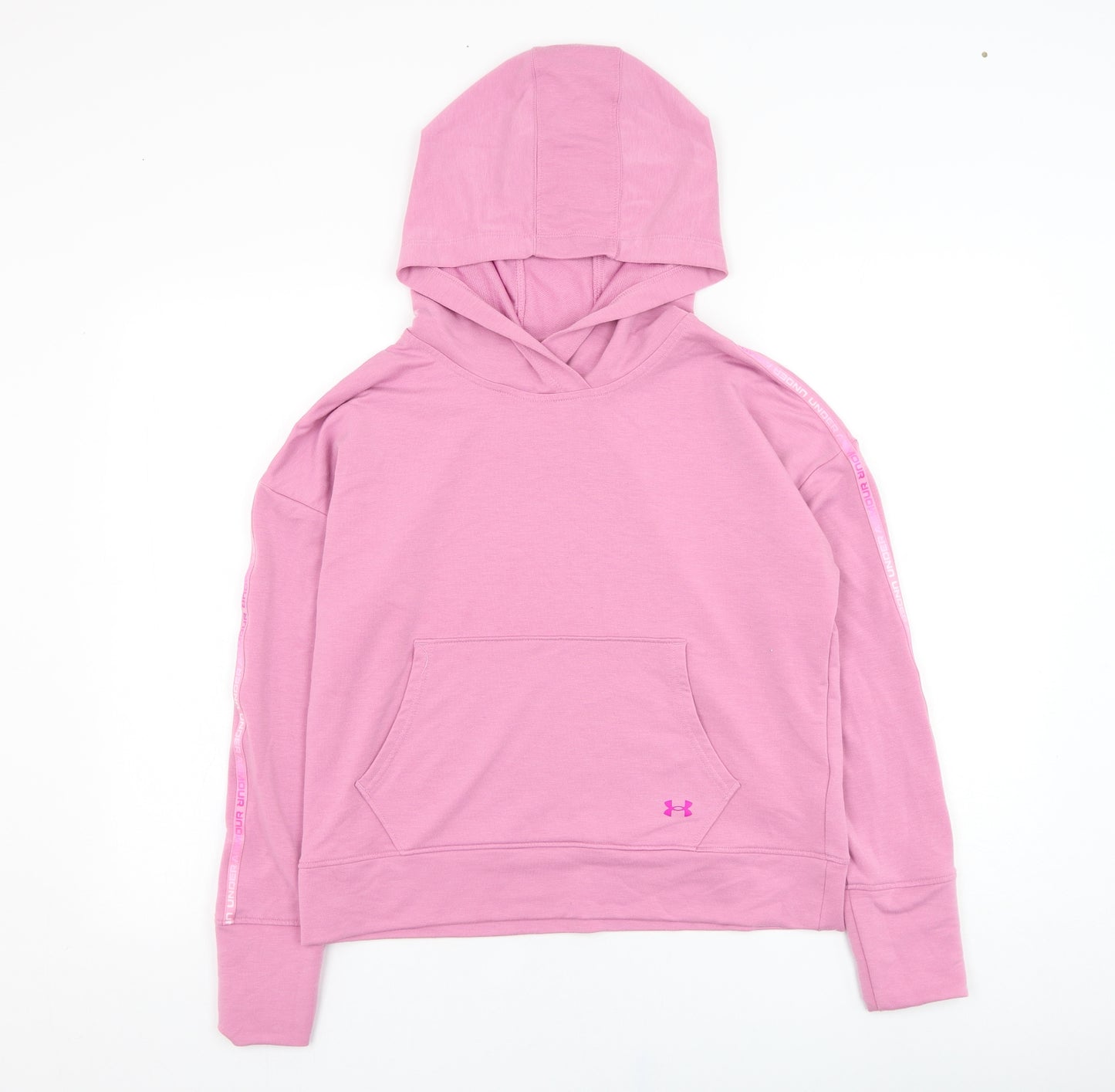 Under armour Womens Pink  Polyester Pullover Hoodie Size S  Pullover