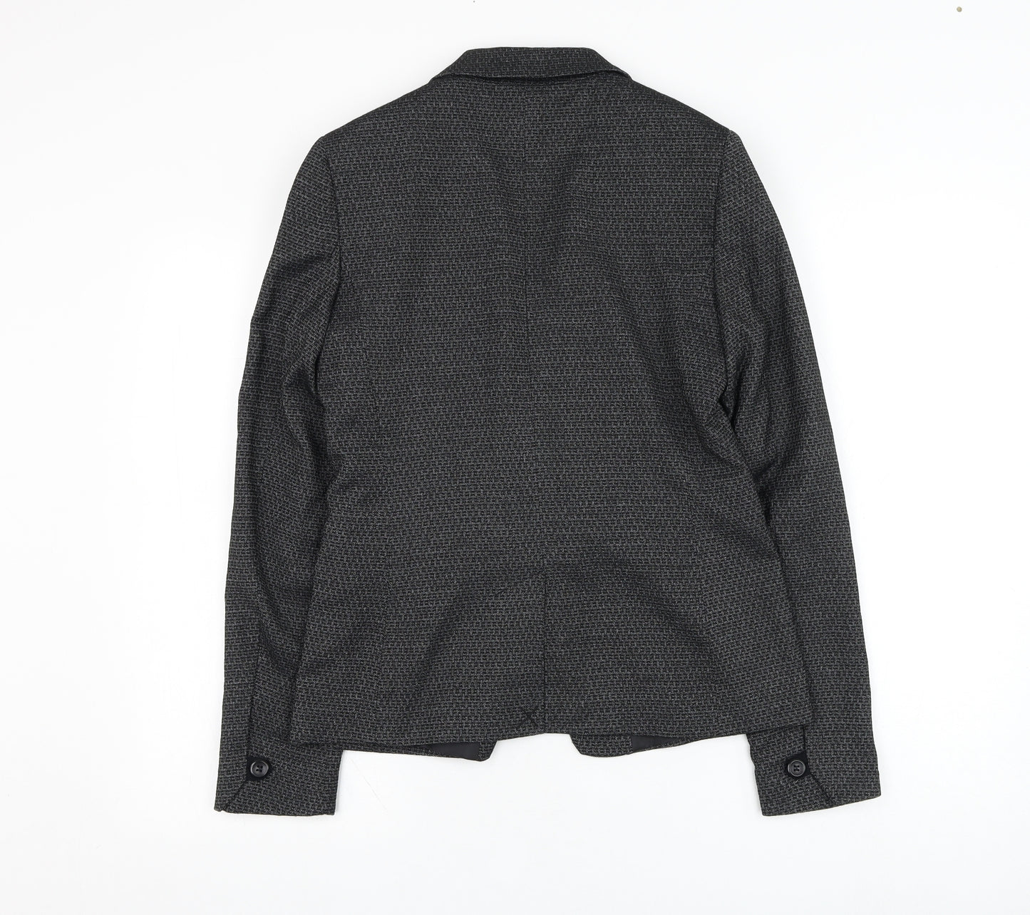 NEXT Womens Black   Jacket Blazer Size 10  Button