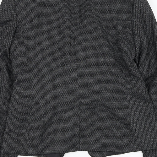 NEXT Womens Black   Jacket Blazer Size 10  Button