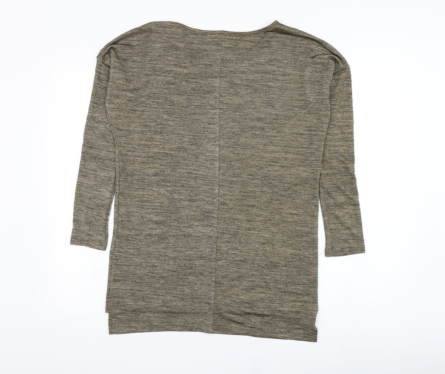 Atmosphere Womens Brown Round Neck  Polyester Pullover Jumper Size 8