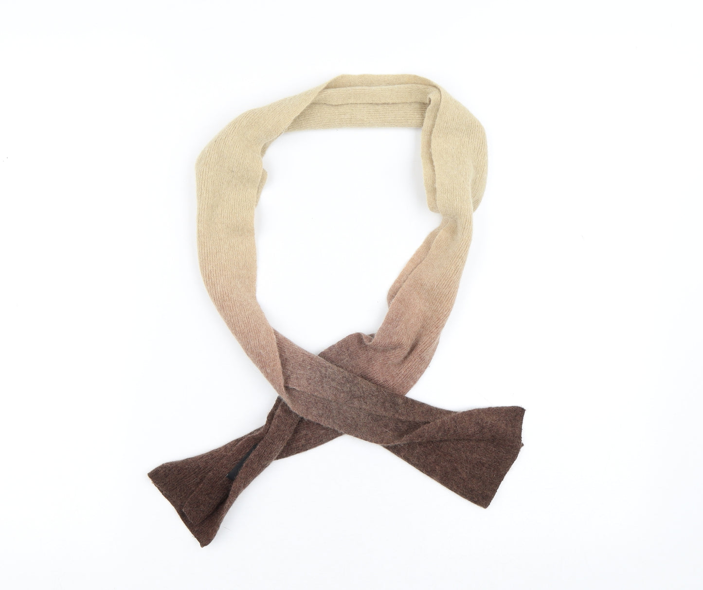 J & Company Womens Brown  Polyester  Scarf