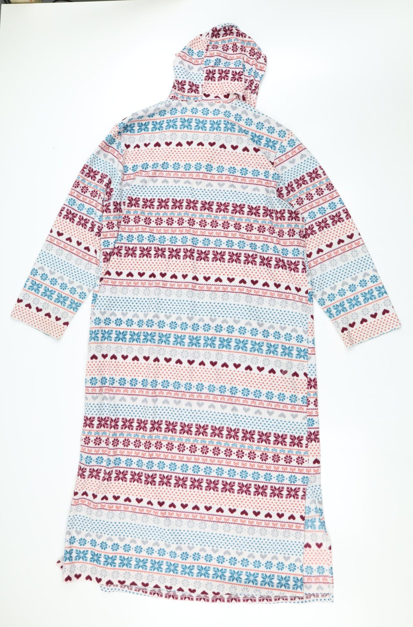 pretty secrets Womens Multicoloured Geometric Polyester Top Robe Size 16  Drawstring