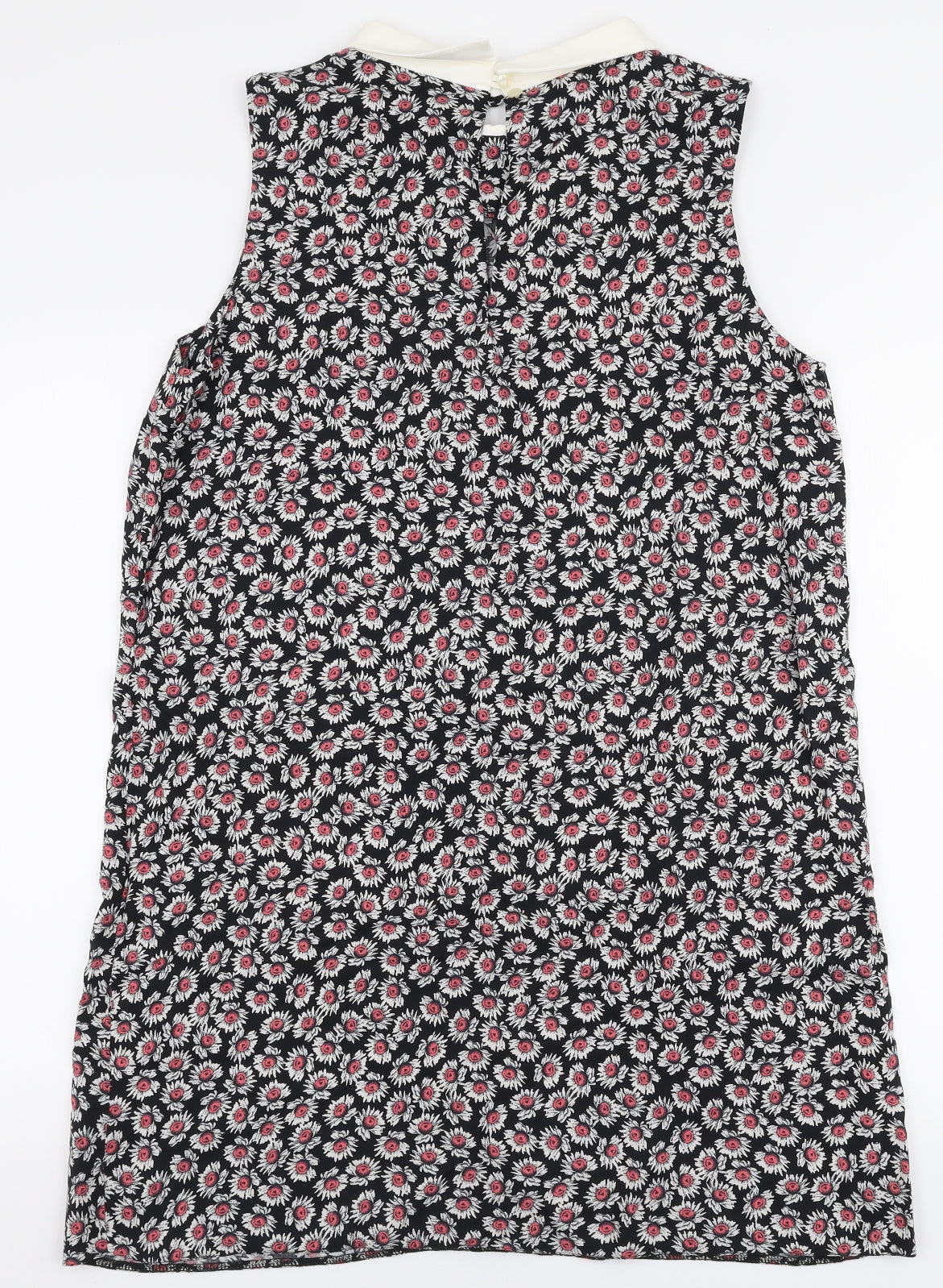 Primark Womens Multicoloured Floral Polyester Basic Blouse Size 16 Collared