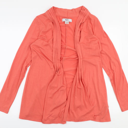 Bonprix Collection Womens Pink V-Neck  Polyester Cardigan Jumper Size S