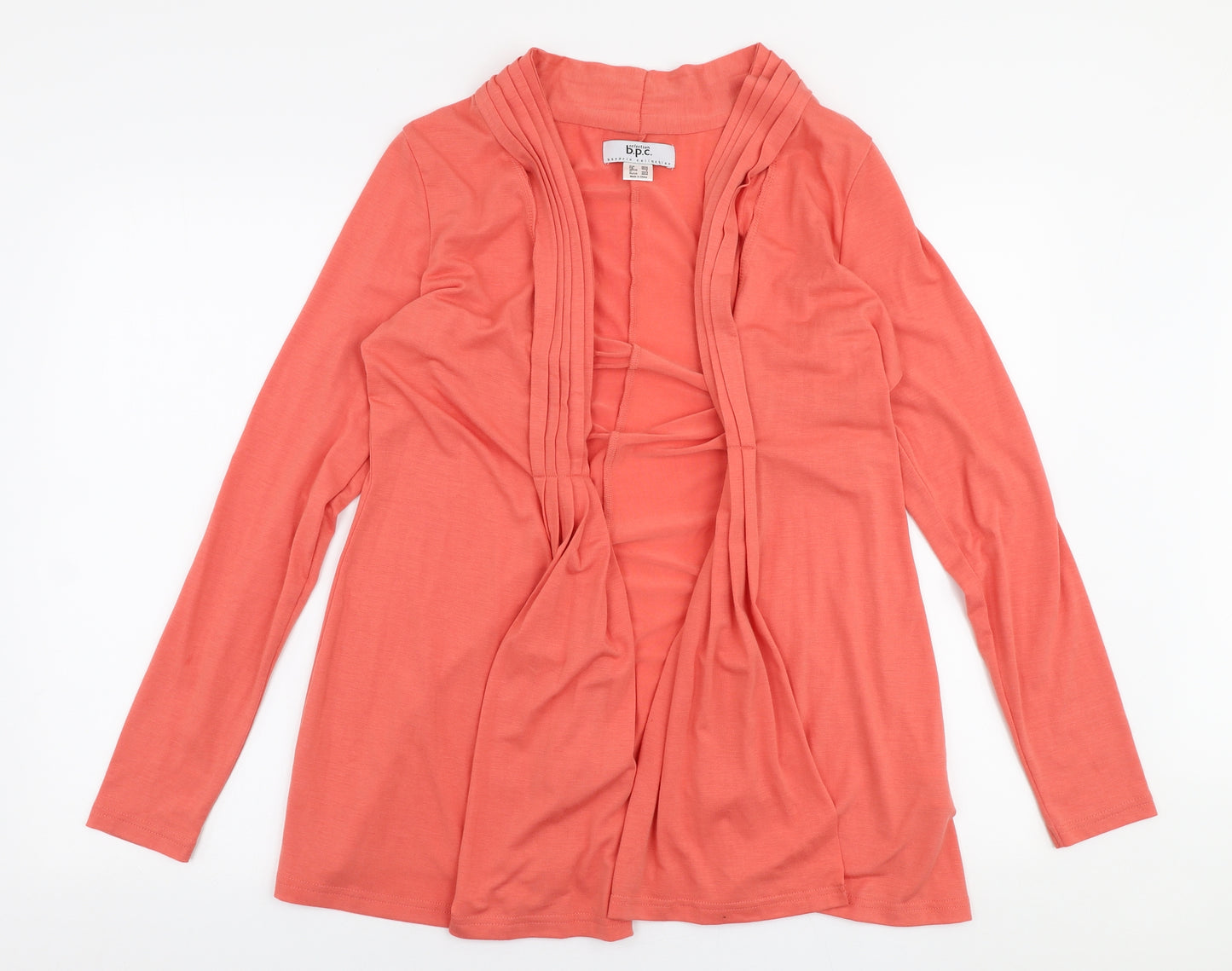 Bonprix Collection Womens Pink V-Neck  Polyester Cardigan Jumper Size S