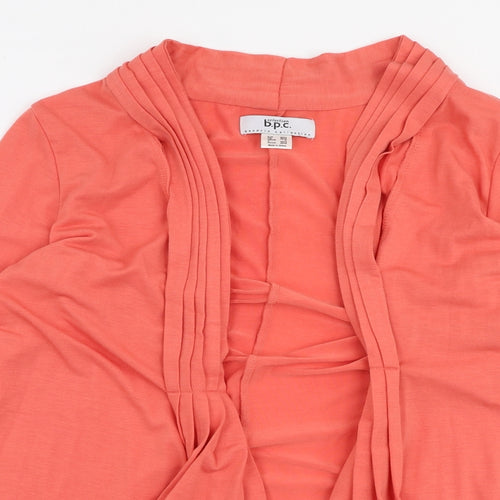 Bonprix Collection Womens Pink V-Neck  Polyester Cardigan Jumper Size S