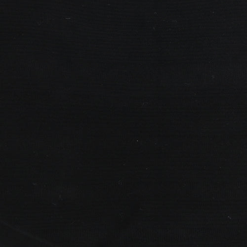 Only Womens Black Round Neck  Acrylic Pullover Jumper Size M