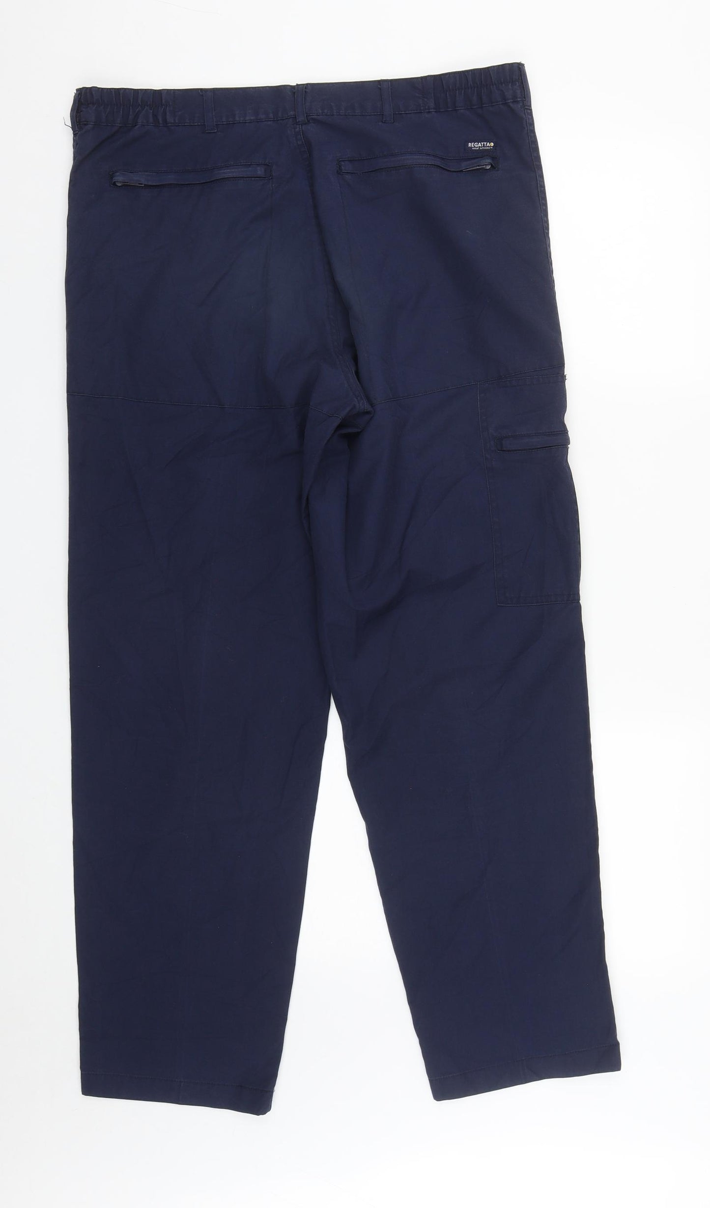 Regatta Mens Blue  Polyester Snow Pants Trousers Size 36 in L30 in Regular Zip