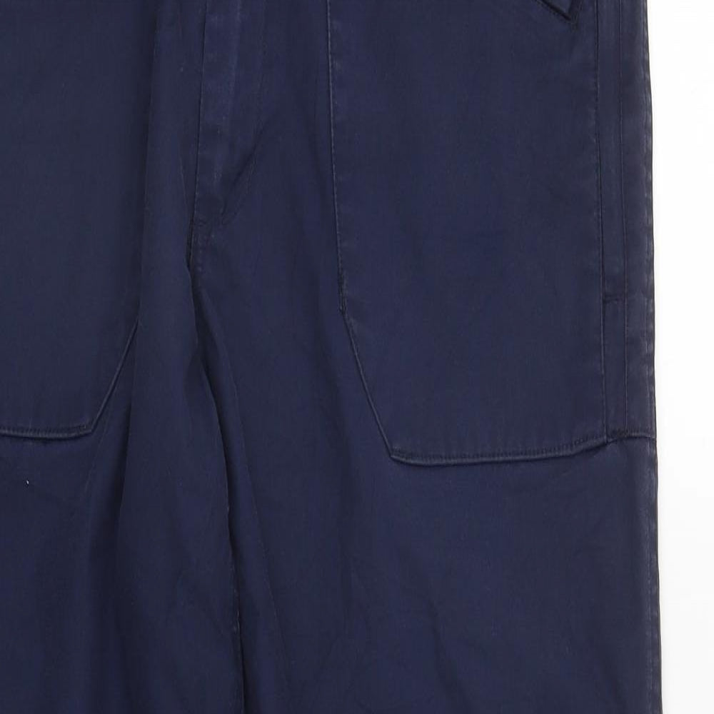 Regatta Mens Blue  Polyester Snow Pants Trousers Size 36 in L30 in Regular Zip