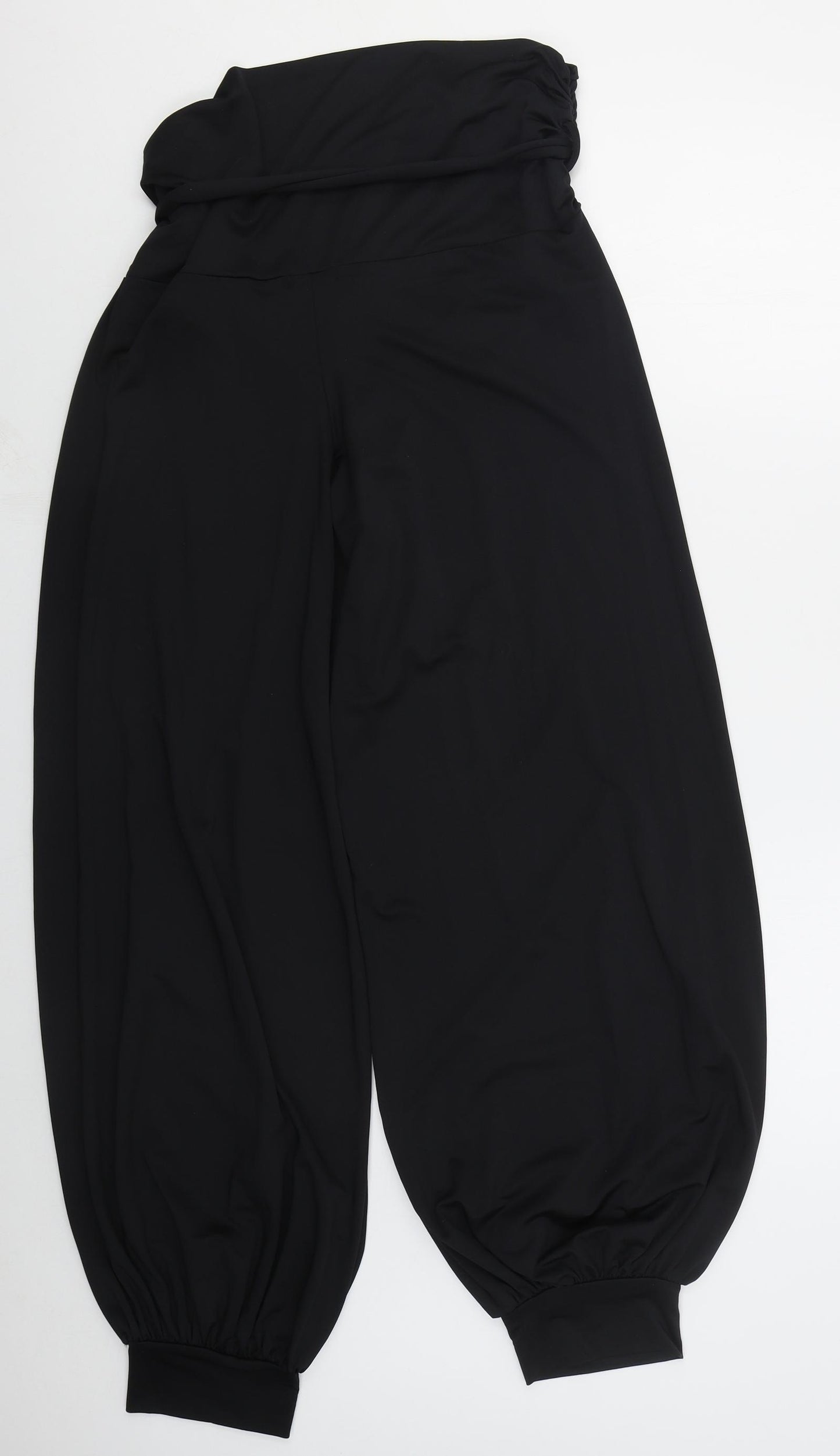 La Redoute Womens Black  Polyester Trousers  Size 18 L32 in Regular
