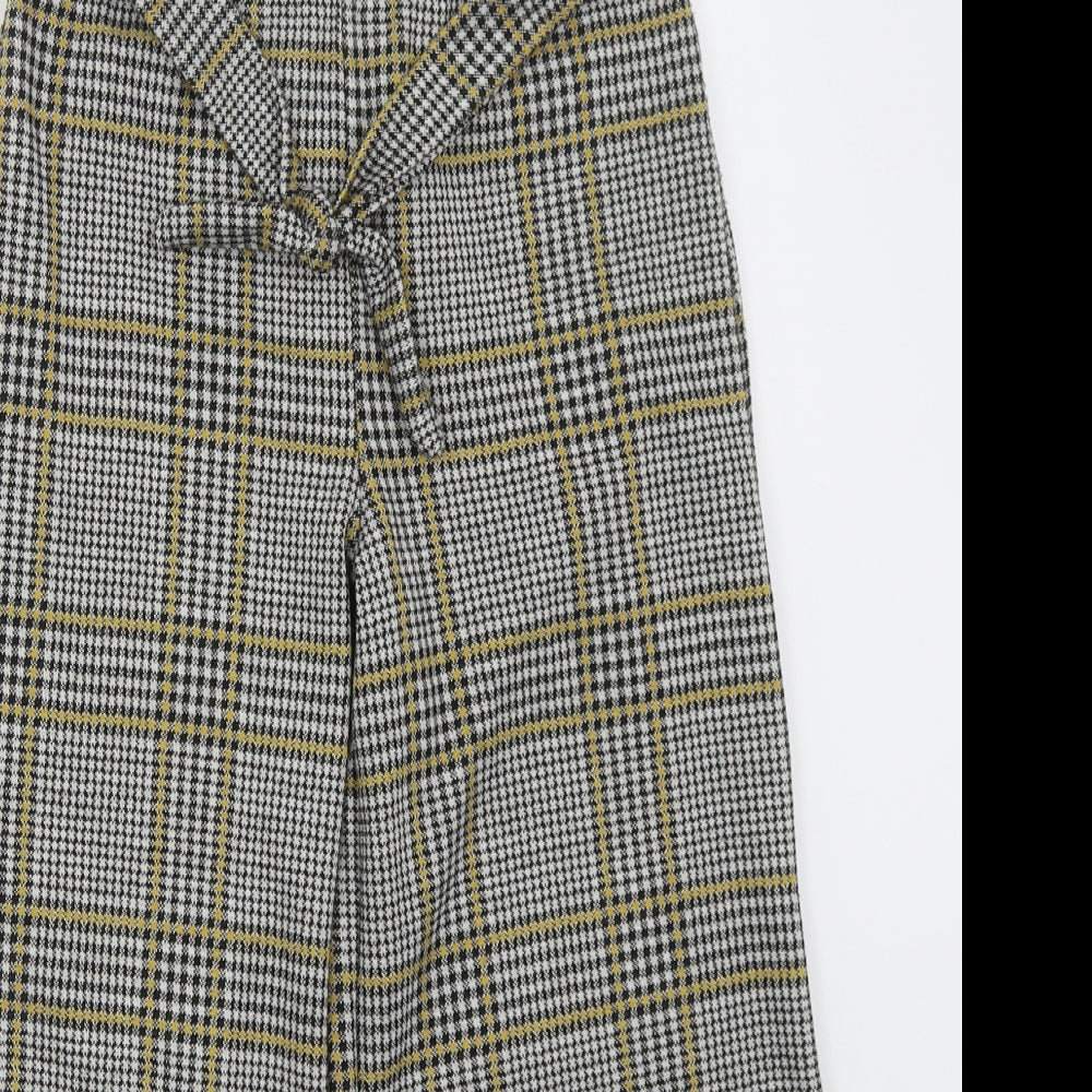 F&F Girls Grey Houndstooth Polyester Capri Trousers Size 12-13 Years  Regular