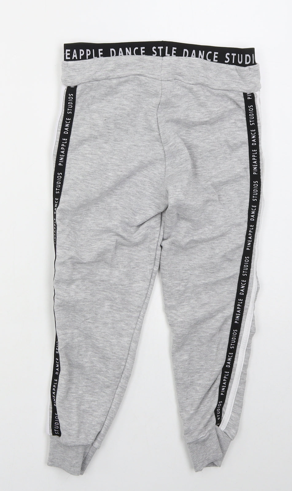 Pineapple Girls Grey  Polyester Sweatpants Trousers Size 7-8 Years  Regular