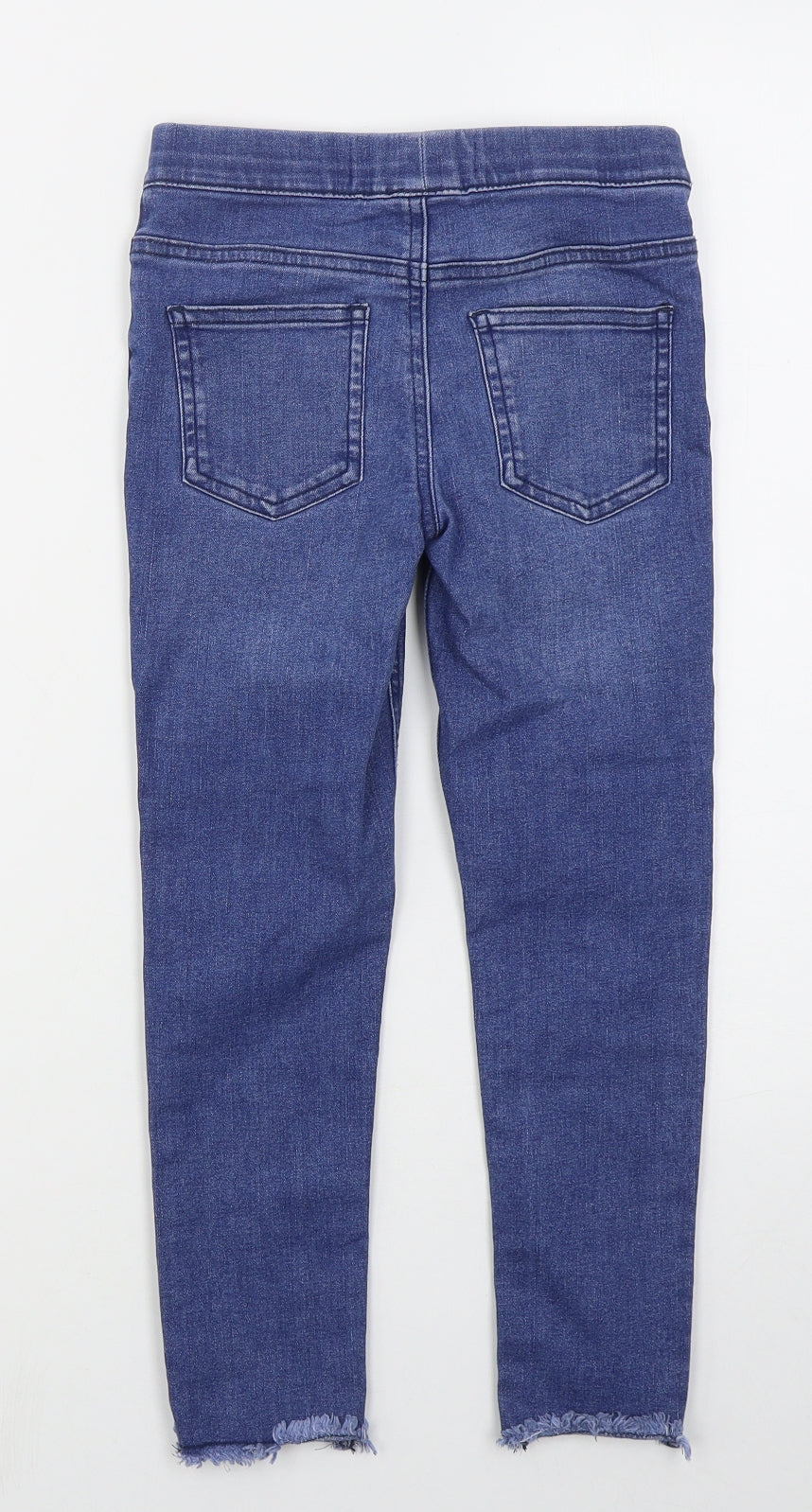 Denim Co Girls Blue  Cotton Jegging Jeans Size 7-8 Years  Regular