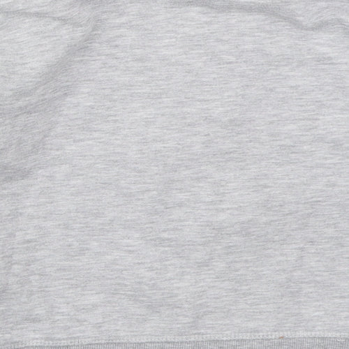 Primark Girls Grey  Cotton Pullover Sweatshirt Size 6-7 Years  Pullover - Heart