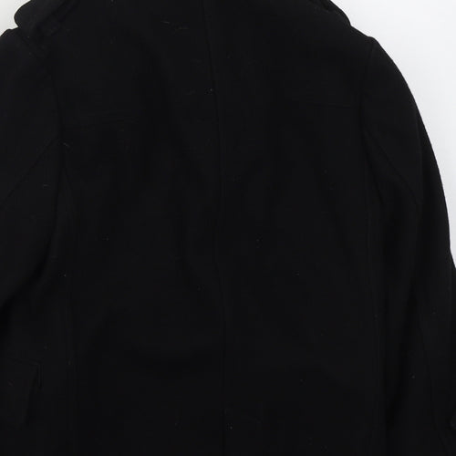 Ted Baker Boys Black   Basic Coat Coat Size 9 Years  Zip